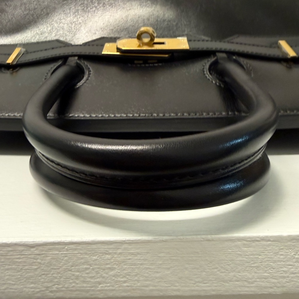 Hermes Black Box Calf Birkin HAC 32 GHW 2H0509 - Picture 7 of 12